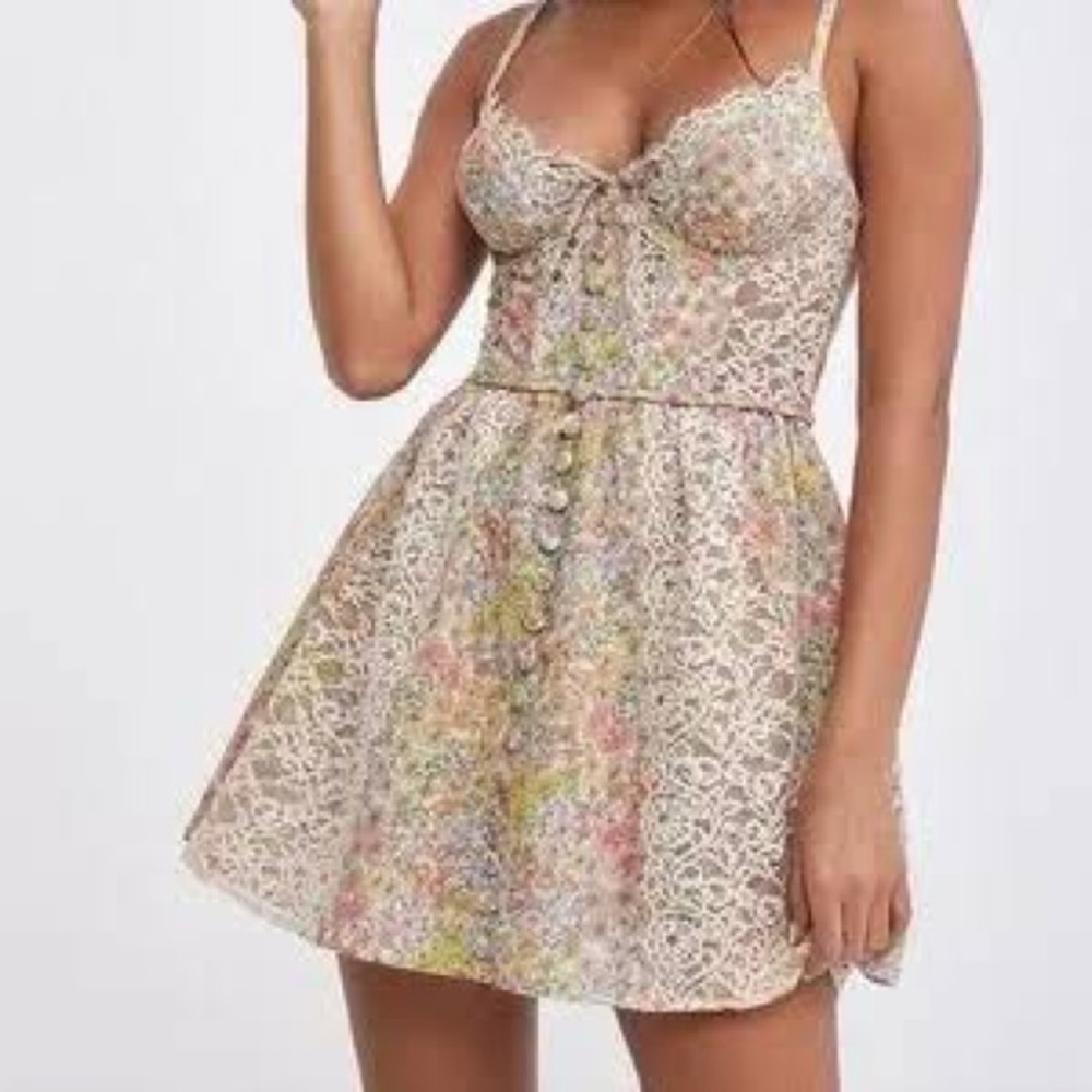 For Love & Lemons Esme slip dress, size XS, EUC - Picture 5 of 8